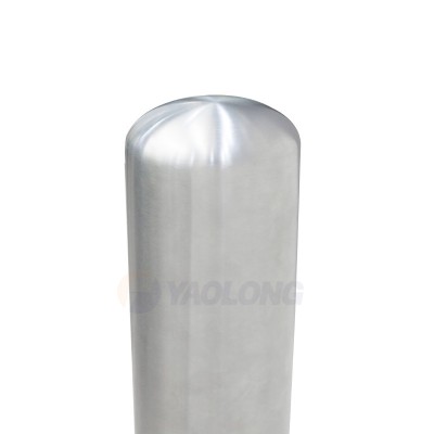 Yaolong Manufacture 304 316 Stainless Steel Fixed Driveway Bollard