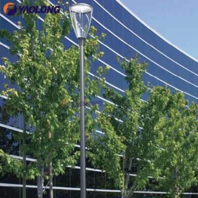 aluminum anodized tapered 6m led street lamp pole malaysia