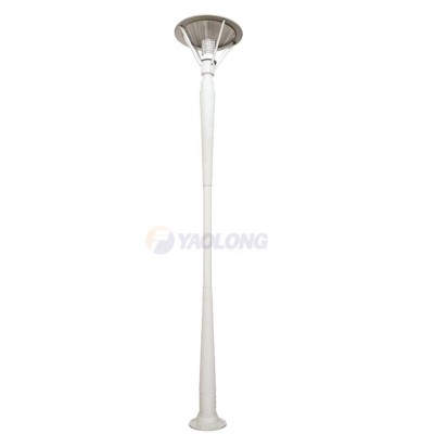 5m 6m 7m 8m garden round conical solar street light poles