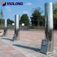 custom ss316 304 road removable bollard with lock wholesale