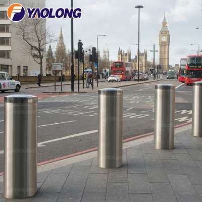 hot sale outdoor stainless steel no parking bollards manufacturer