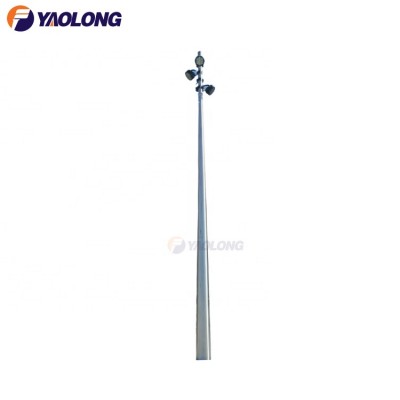 15 meters street urban round decorative light pole base